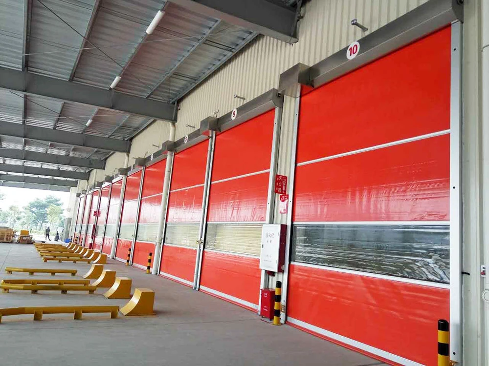 Guangzhou Qixiang PVC Roller Shutter High Speed Door