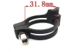GUB Bicycle Front Derailleur Adapter Clamp 31.8mm 34.9mm MTB Mountain Bike Road Cycling Braze-on Adapter Clamps Bike Parts