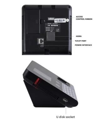 H-F630 High Security Access Control Security System Fingerprint Card Facial Time Attendance Machine