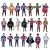 Import Halloween children&#39;s clothing beauty team bat spiderman boy kid jumpsuit anime cosplay costume from China