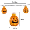 Halloween Decorative led pumpkin light string for party home and garden