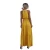 Import Halter Self Tie Ruffle Hem  yellow Polka Dot Dress 2021summer from China