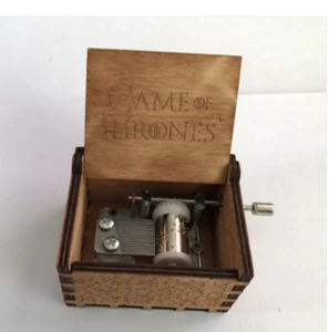 Hand crank music box Harry Potter Wooden Music Box