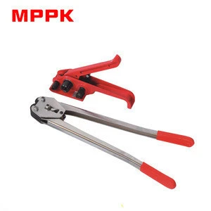 Handheld PP PET Strap Tensioner Sealer Set Manual tools Strapping machine