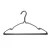 Import Hanger wholesale in guilin dry cleaner metal iron light weight shirt hanger wire laundry hangers disposable from China