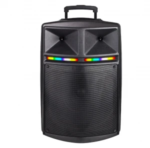 HCF 15 inch speaker box professional audio outdoor high power dual speaker woofer FACTORY PRICE