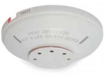 Heat Detector White H 5 x L 5 In