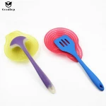 Heat Resistant Kitchen Utensils Spoon Holder Silicone Spoon Rest Utensil Rest