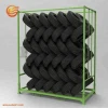 Heavy duty stackable movable metal portable transport industrial cheap warehouse commercial tire stacking rack system