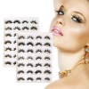 Hengmei luxury silk Lashes extension 3D 5D  25mm Mink Fur Eyelashes qingdao eyelash factory beauty lashes
