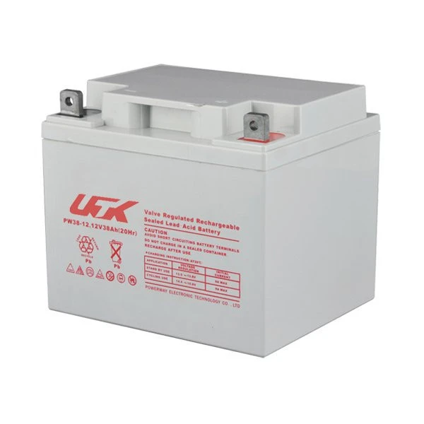 High and Low Temperature 12v 38AH lead acid ups battery