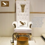 High Back Throne Chair King Pedicure Chairs Used Nail Salon Furniture Queen Pedicure Spa Chair