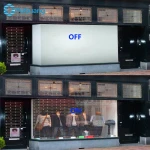 High Clear Switchable PDLC Smart Screen Privacy Glass  Black and White Car Window Glass