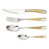 High End 4pcs 304 Stainless Steel Tableware Set Dinner Knife Fork Spoon Metal Steak Cutlery Flatwares Dinnerwares