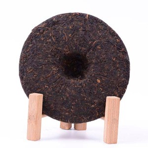High End Chinese New Year Gift Puer Tea Yunnan BindDao Healthy Slimming Fermented Ripe Puer Tea Cake
