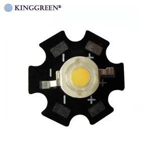 High power 1W LED light-emitting diode with 20mm aluminum PCB Red Green Blue Yellow Cold White Nature White Warm White