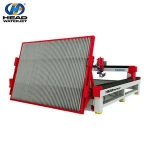 high pressure 5 axis cnc  water jet laminated glass cutting machine