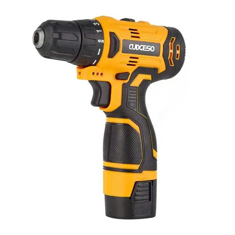 High Quality 10mm Impact Power Drilling Hand Electric Tools Power tools 12v Cordless Power Drill Lithium Ion Battery Drill