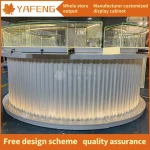 High Quality Customizable Jewelry Cabinet Showcase Glass Jewelry Showcase Display  Jewellery Shop Counter Design