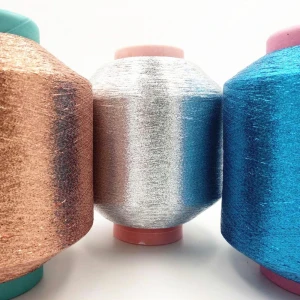 High quality customizable MX MH M type metallized yarn metallic yarn