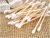Import High Quality Eco-Friendly Plastic Stick Cotton Buds Dry Cotton Swabs from China
