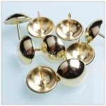 High quality golden Furniture decoration bubble nails sofa nails