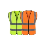 High Quality Hi Vision Reflector Jacket Reflective Safety Vest With Custom Logo worker government  sanitation worker