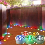 High Quality IP68 Waterproof Solar Powered Underground Lighting LED Buried Lamp Solar Led Deck Light