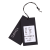 Import High quality luxury hang tag custom clothing manufacturers tags black label from China
