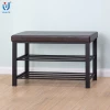 High quality metal shoe rack with cover