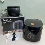 High Quality Multifunctional Cooking Pot Intelligent Cooker Low Sugar Carbon Rice Cooker Khaki Black Digital Household 5l