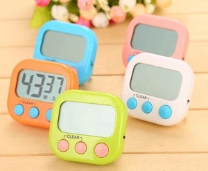 high quality plastic countdown time cooking electronic timer controller student study tool stationery