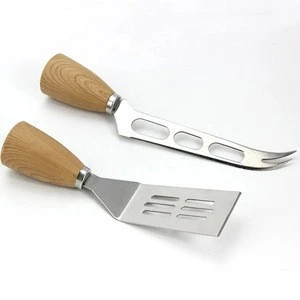 High Quality Plastic Handle Stainless Steel Cheese Slicer and Cheese Knife
