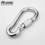 Import High Quality Stainless Steel 304 Snap Hooks DIN5299C Spring Hook A2 Carabiner 6*60mm from China