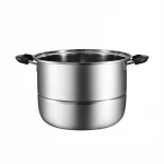 High Quality Steamer Pot Stainless Steel Cookware Pot Set With Steamer Soup Cooking Pot