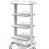 High Quality Wholesale Hospital Carts Medical Endoscopy Trolley With Power Plugs