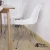 Import High quality wholesale modern style white chrome stainless steel legs dining chair from China