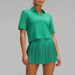 High Waist Stretch Sports Tennis Skirt Customized Solid Color Pleated Netball Shorts with Pockets Tennis Wear