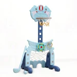 Hobby tree kids indoor plastic basketball stands with golf game and football game