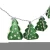 Import Holiday Decoration Indoor Lights 3D Paper Christmas Tree LED String Light Battery Operated from China