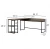 Import Home Office Study Writing Table with Storage Bookshelf Computer Desk Modern,pc Desk Simple Style, Easy to Assemble Customized from China