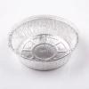 Home Packing fast food 1150ml disposable deep round aluminum foil container for food packing
