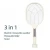Import Home use rechargeable insect pest control killing swatters electronic mosquitos flies killer from China