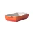Import Home used kitchenware blue rectangle shape porcelain ceramics bakeware with double handle from China