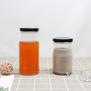 Honey jar pickles packaging glass bottles for jam jars