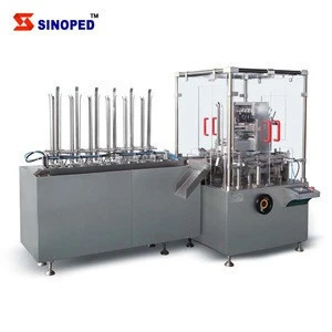 horizontal & intermittent cartoning machine pharmaceutical machinery