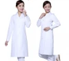 Hospital Uniform Polyester Cotton Long Sleeve Thicken dental Doctor&#39;s ESD medical White Lab Coat