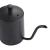 Import Hot Sale 350ml  Black Coating Gooseneck Pour Over Drip Pot 304 Stainless Steel Coffee Kettle from China