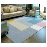 Hot Sale Design Guangzhou China 100% Viscose Handmade Carpet Luxury Villa New Zealand Wool Carpet Rug Sheika Bedroom Carpet