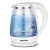 Import Hot sale family stainless inner glass body hotel tea electric kettle with low price from China